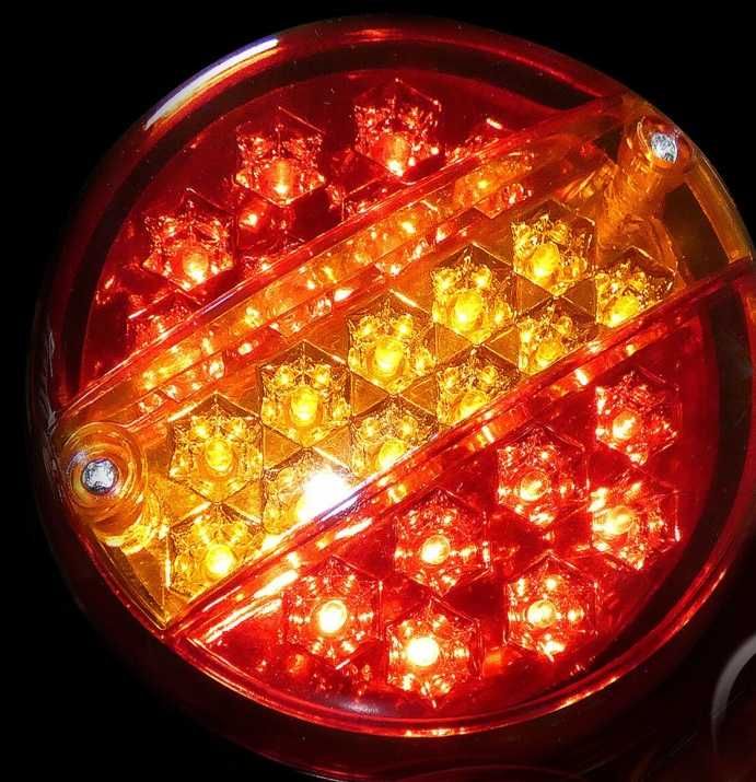 Led Лед Кръгли Стопове, Стоп за камион, бус, ремарке 12V-24V