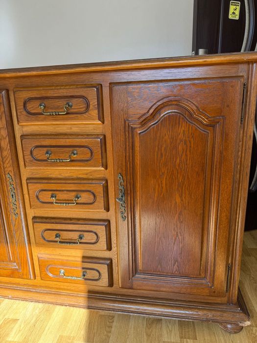 Comoda lemn masiv, folosita