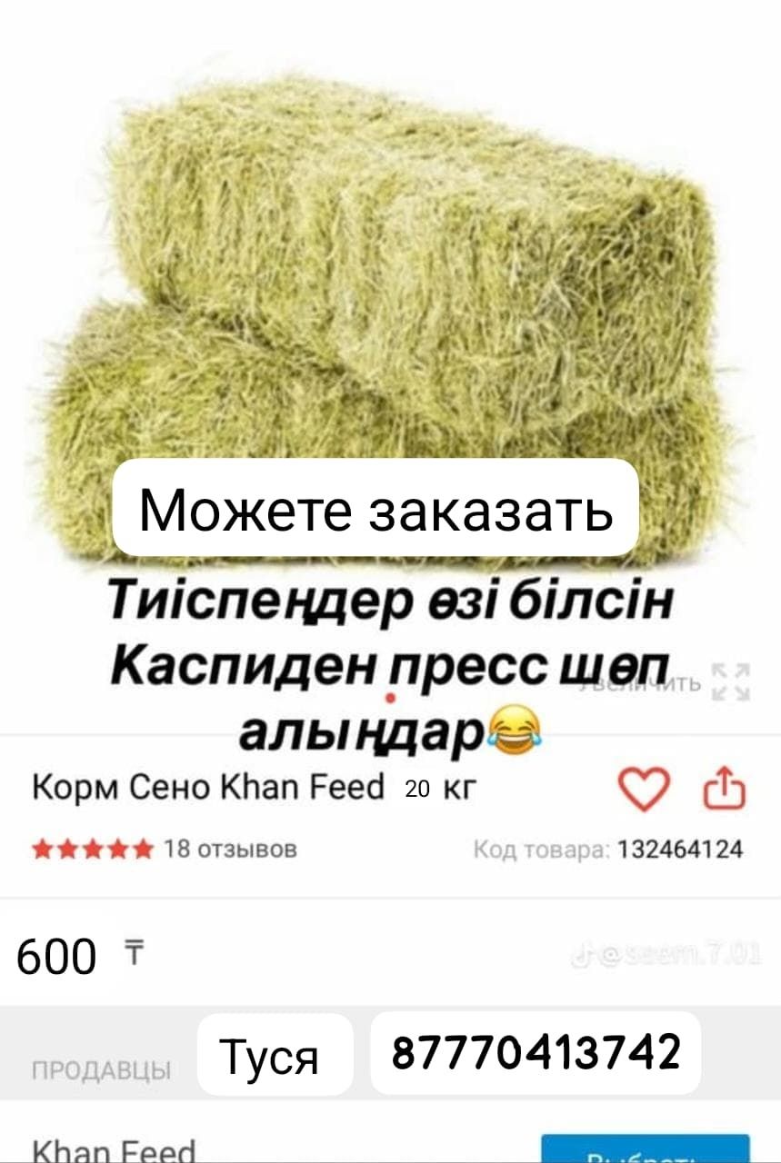 Продается сена разнотравье