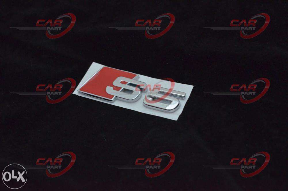 Emblema Audi S5 s-line spate