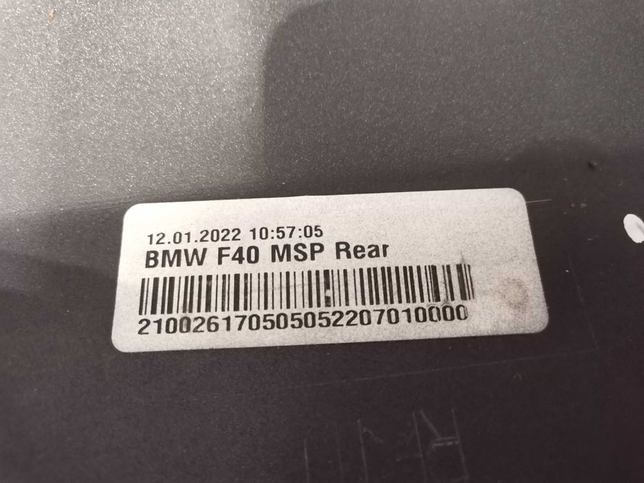 Задна Броня за BMW F 40 MSP REA БМВ Спорт М пакет 2022ги