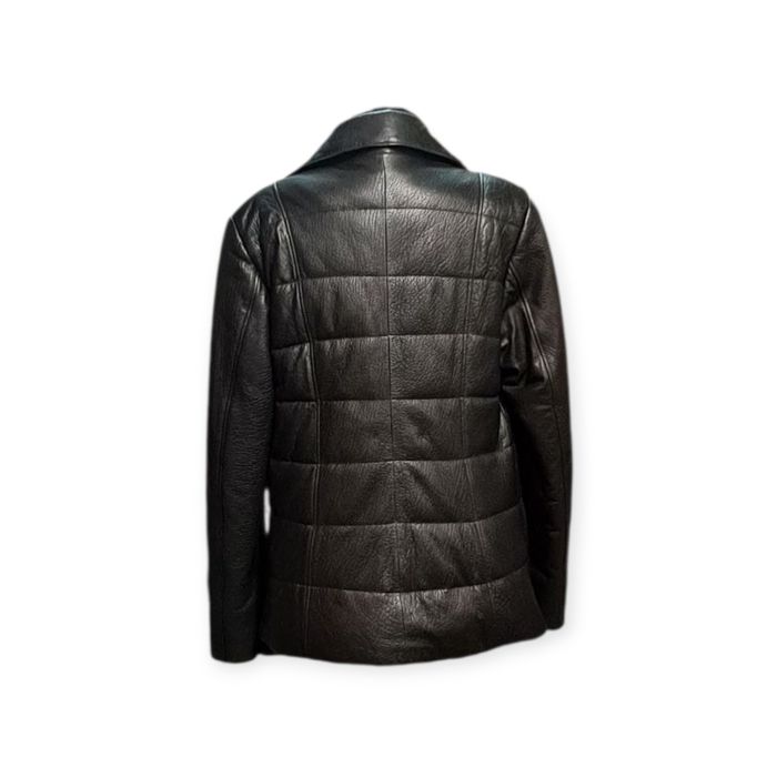 Яке от Телешка кожа – черно, подплатено, произведено в Турция