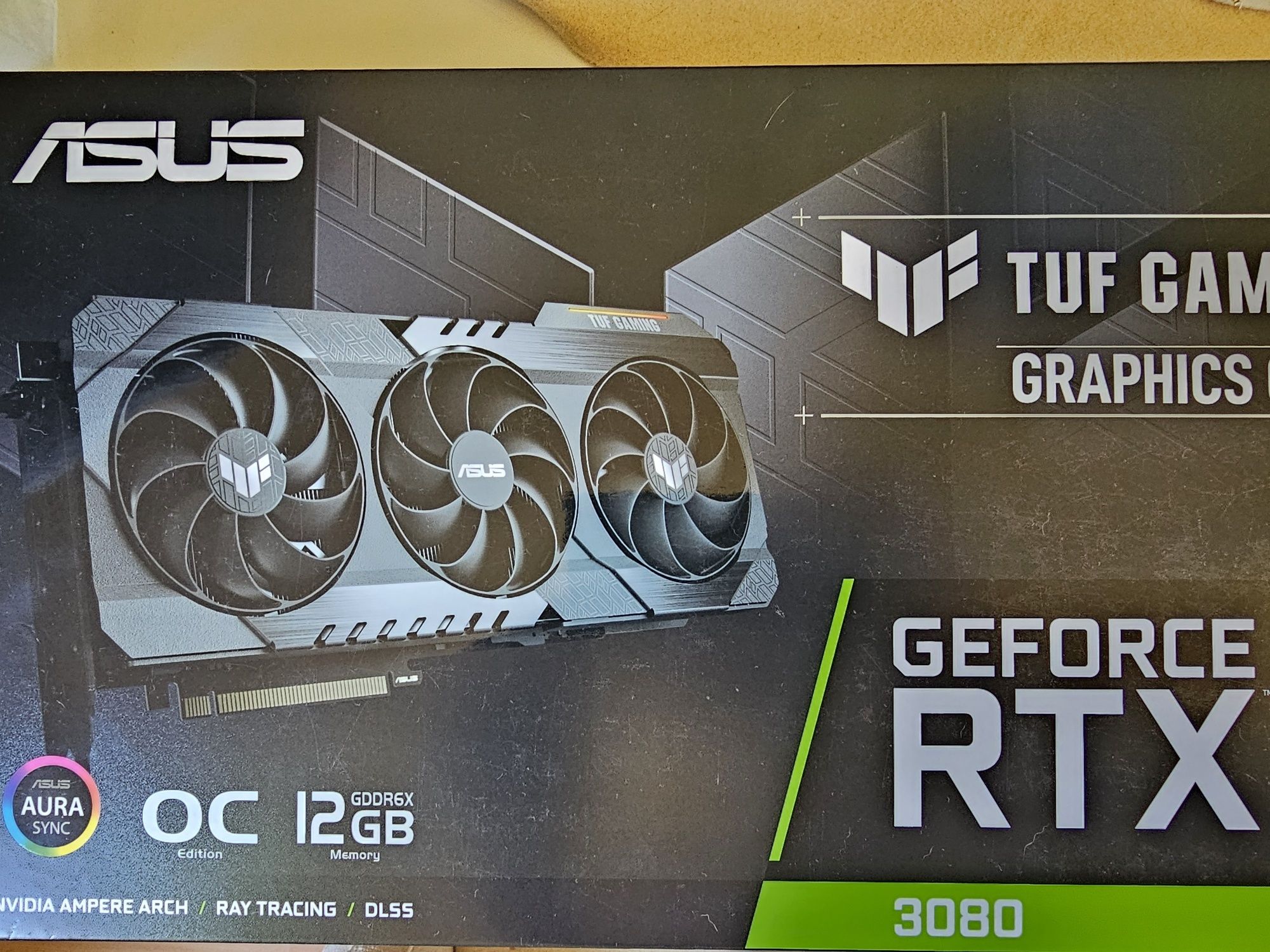 ASUS TUF 3080 12GB OC, с гаранция