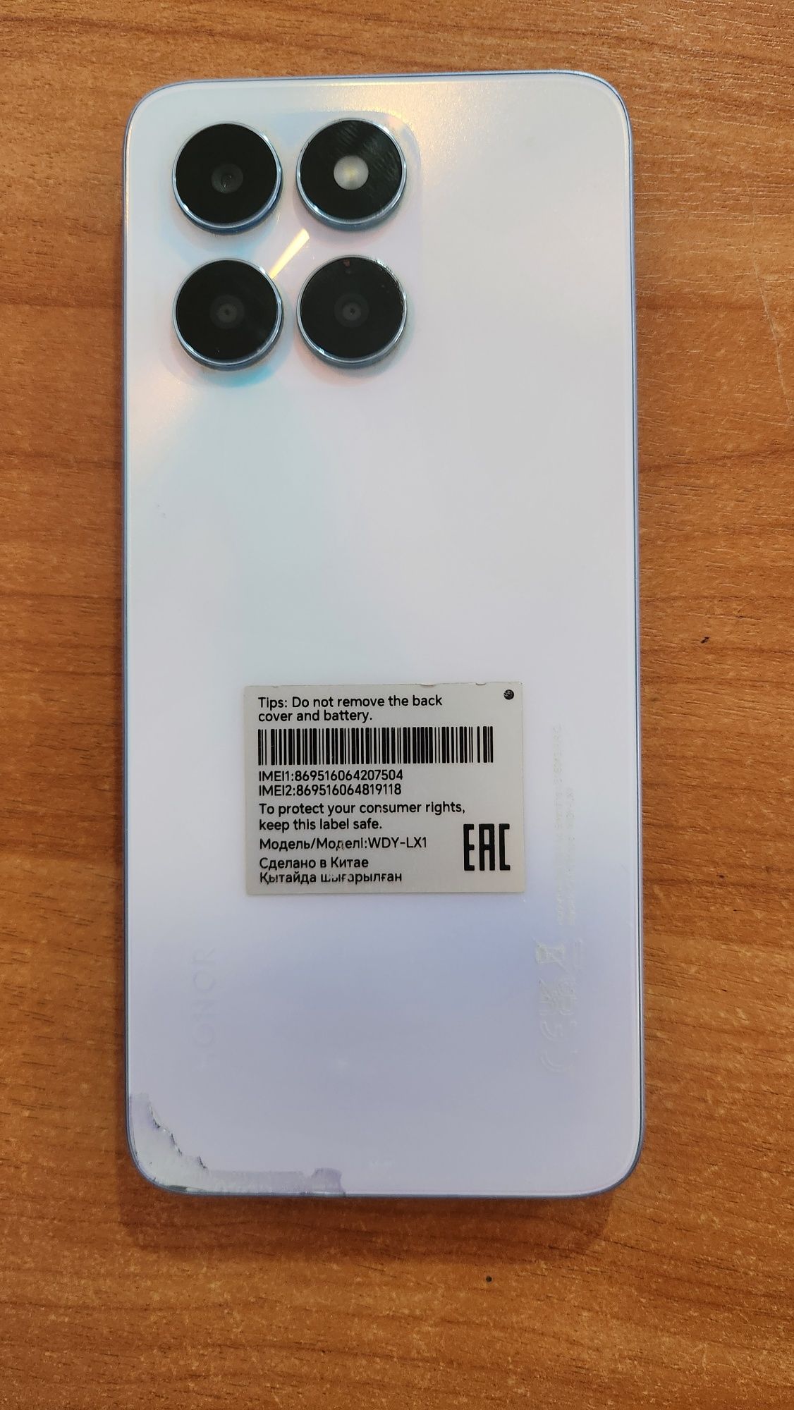 Honor X6A holati yaxshi
