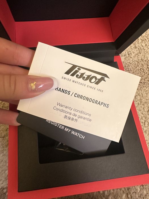 златен часовник Tissot