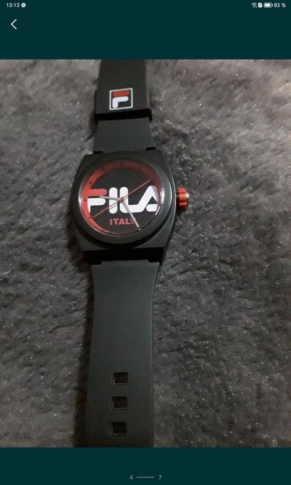 Vând ceas Fila original, în stare foarte bună, silicon. Trimit prin po