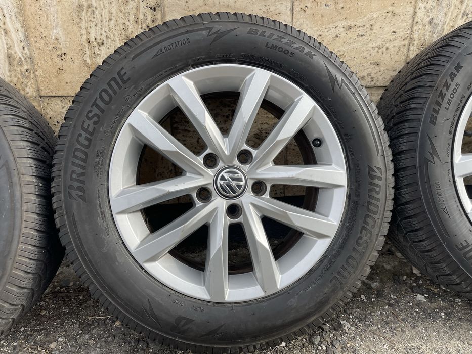 Jante 215 60 R16 M+S Iarna Originale VW Passat B8 T Roc Transporter T4