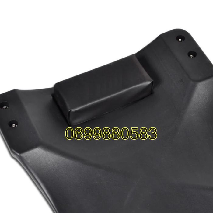 Пластмасова лежанка с 6 колела и дунапренена облегалка за глава HAWEK