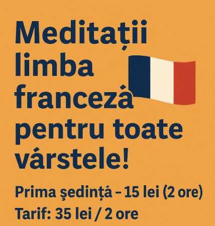 Meditații la limba franceză pentru toate vârstele!