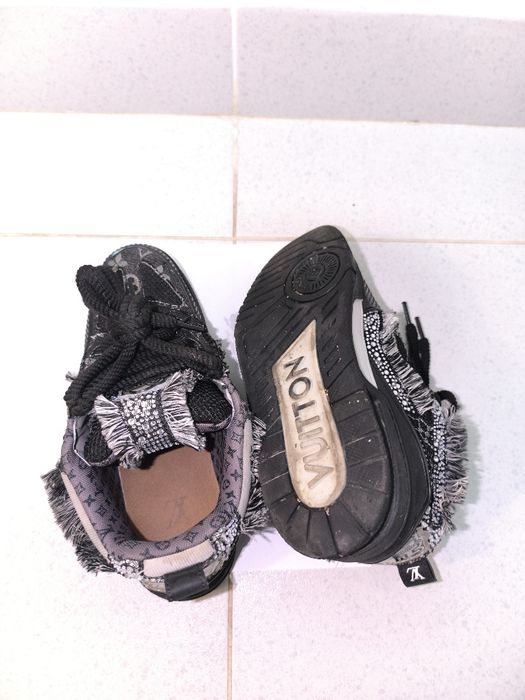 Lv skates black Swarovski marimea 42