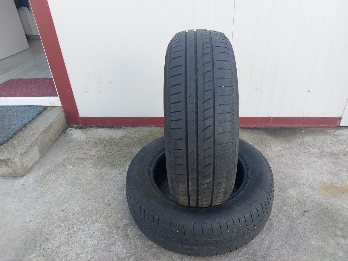 100 lei bucata! Doua anvelope vara 185 65 15 Pirelli