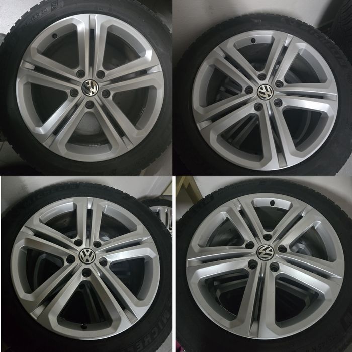 Jante MALLORY 5x130 Vw TOUAREG pe 20 inch(Anvelope noi iarna Model R-l