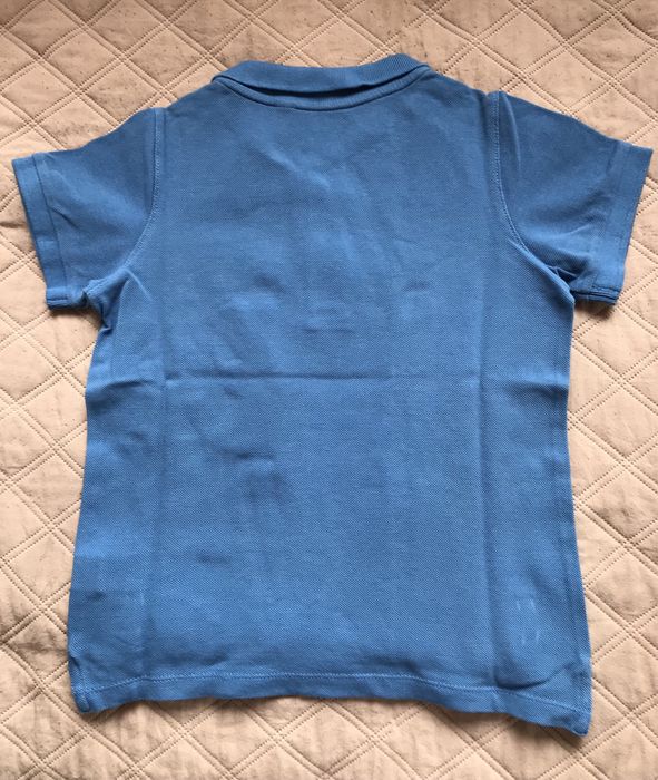 Тениска с якичка и потниче OK baby - размер 128/8г.