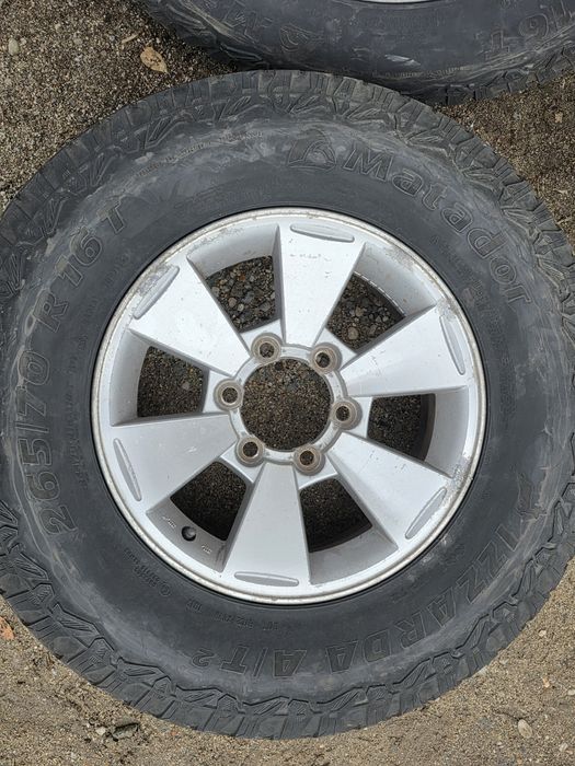 Anvelope cu jante 265/70/16