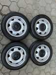 Jante otel 5x120mm, anvelope iarna 215/60 R17C, VW T5, T6, Multivan