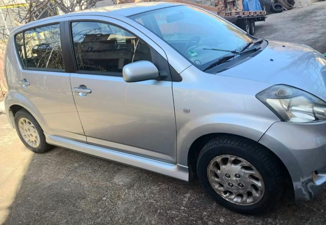 Daihatsu Sirion 2007г.
1,3 Бензин. Двигател на Тойота.
87к.с.
177000км