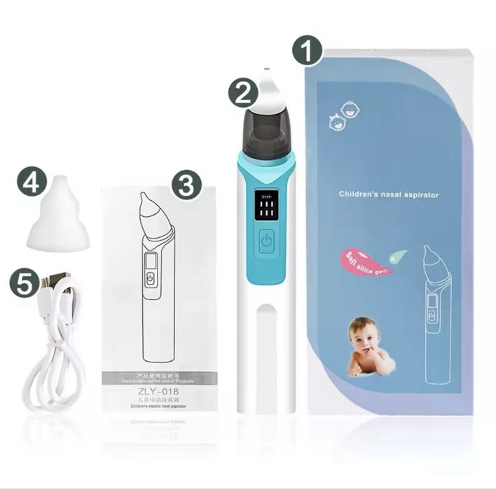 Aspirator nazal pentru bebelusi si copii