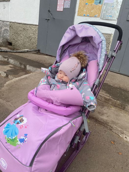 Санки 2 в 1 в отличном состоянии