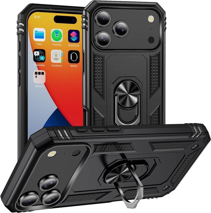 Удароустойчив кейс ringcase за apple iphone 17 pro max - супер защита