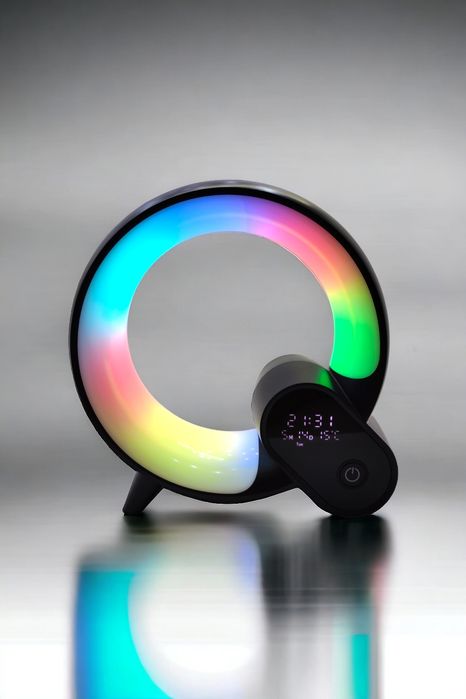 Lampa de birou SMART (alb / negru)