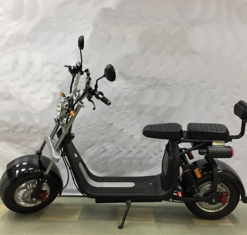 Scuter electric city coco HARLEY motor 2000w cu baterie 20ah NOU