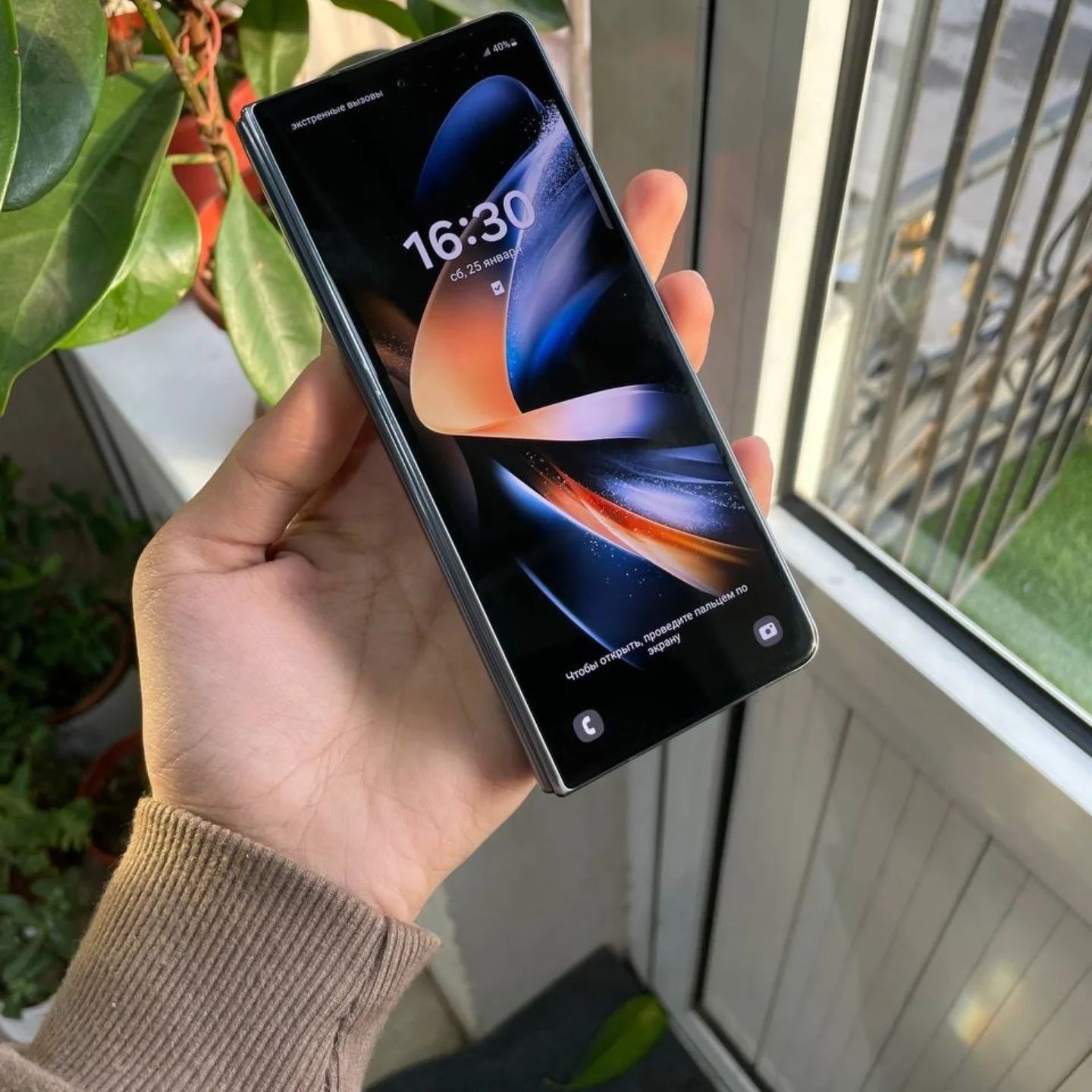 Samsung galaxy z Fold 4 5G 12/256gb holati ideal Vietnam 2ta sim