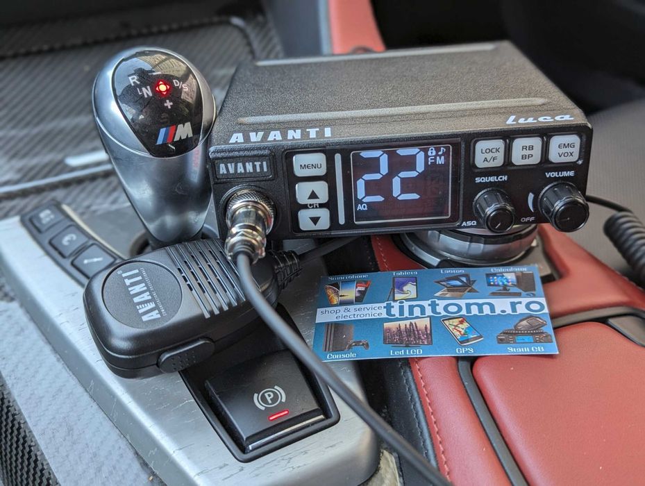 Statie Radio CB Avanti LUCA Autosquelch * Editie noua 2026 *