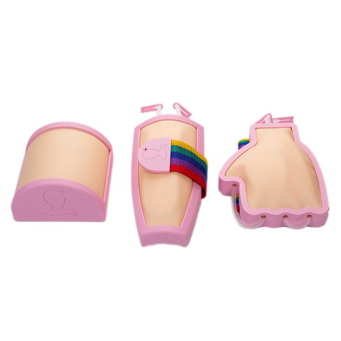 TRIO Manșetă + Mânuță + Pad Combo - Kit practică injecții