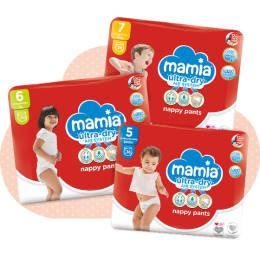 БЕЗПЛАТЕН РАЗНОС: Pampers Baby dry, Active Fit, Little Angels, Mamia