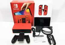 Nintendo Switch Oled (In Garantie) + Joc Mario Wonder + card memorie