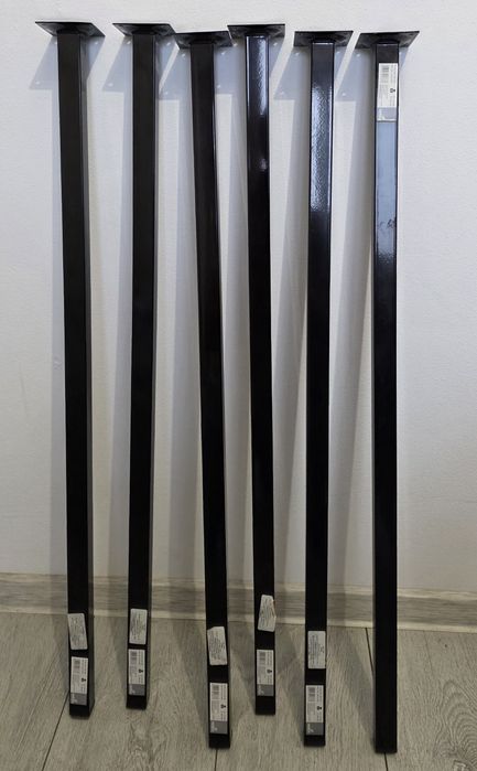 Picioare metalice de masa 2.5x2.5x80 cm