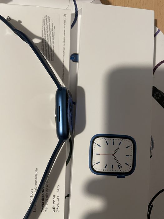 Apple iwatch 7 albastru