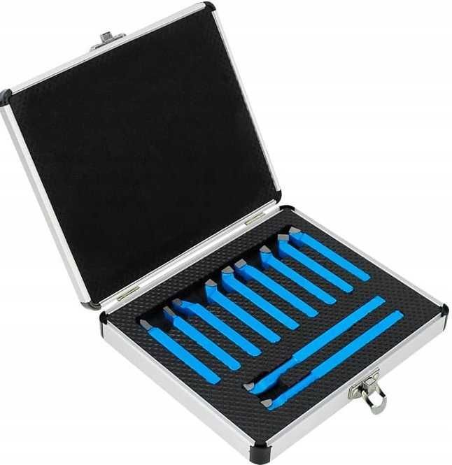 Set cutite strung dalti strunjire 8x8 11piese cu valiza (S10881)