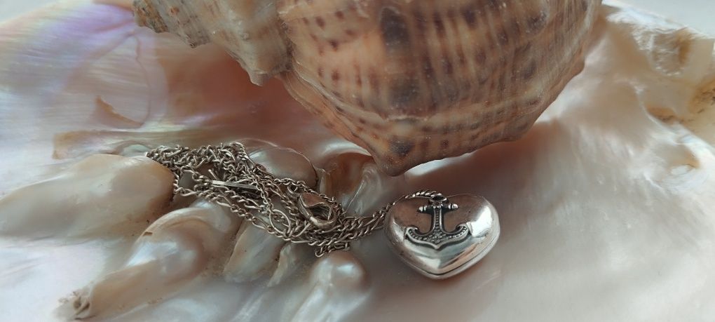 Lanț argint designer Thomas Sabo în forma de inima
