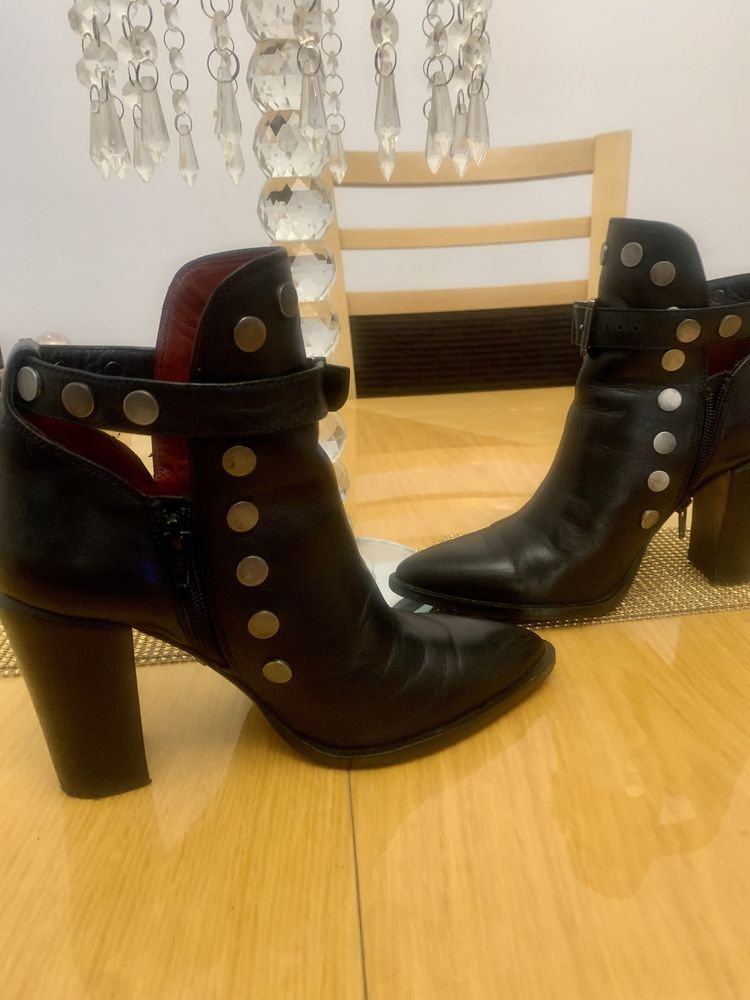 Botine Piele Bronx