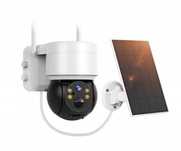 Соларна WIFI камера със соларен панел PTZ 360, 1080P, Full HD