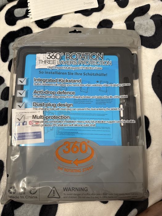 Protectie pentru tableta 360 de grade rotation