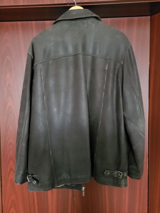 Haina de piele naturala