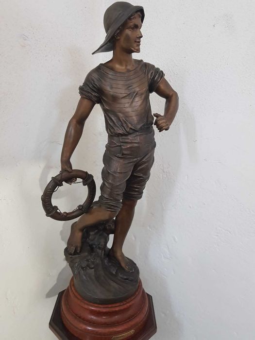 Statueta Bronz de dimensiuni mari!