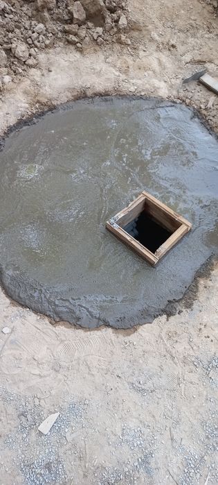 Урачи Яма транша канализация