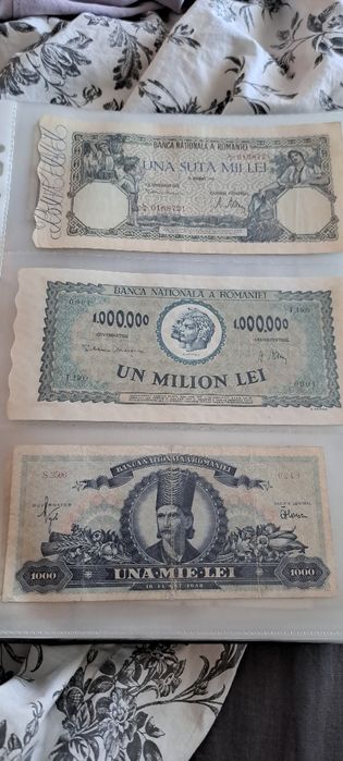 Bancnote vechii diferite Tari