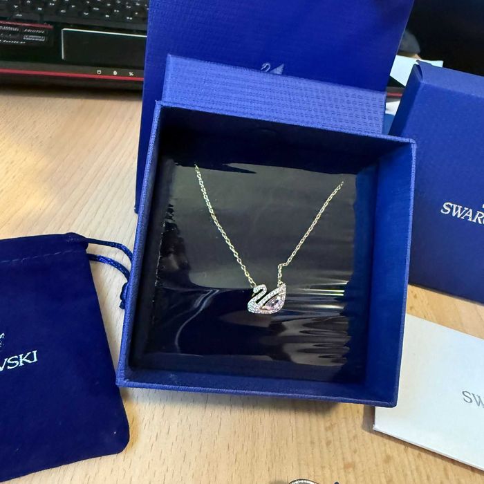 Lantisor Swarovski Rose/Gold Premium