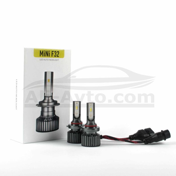 Лед крушки F32 MINI- НВ4 /9006 за фарове 12V - 2 бр.