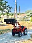 Hinomoto- kubota 24 cp|tractor japonez|4x4|incarcator frontal original
