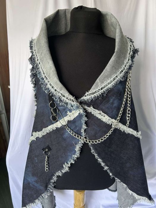 Дънкова Наметка - Модел от ревю