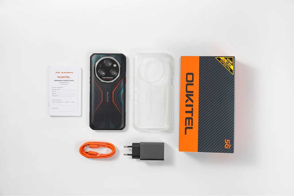 Oukitel WP55 5G 36GB RAM 256GB ROM с IP68 защита