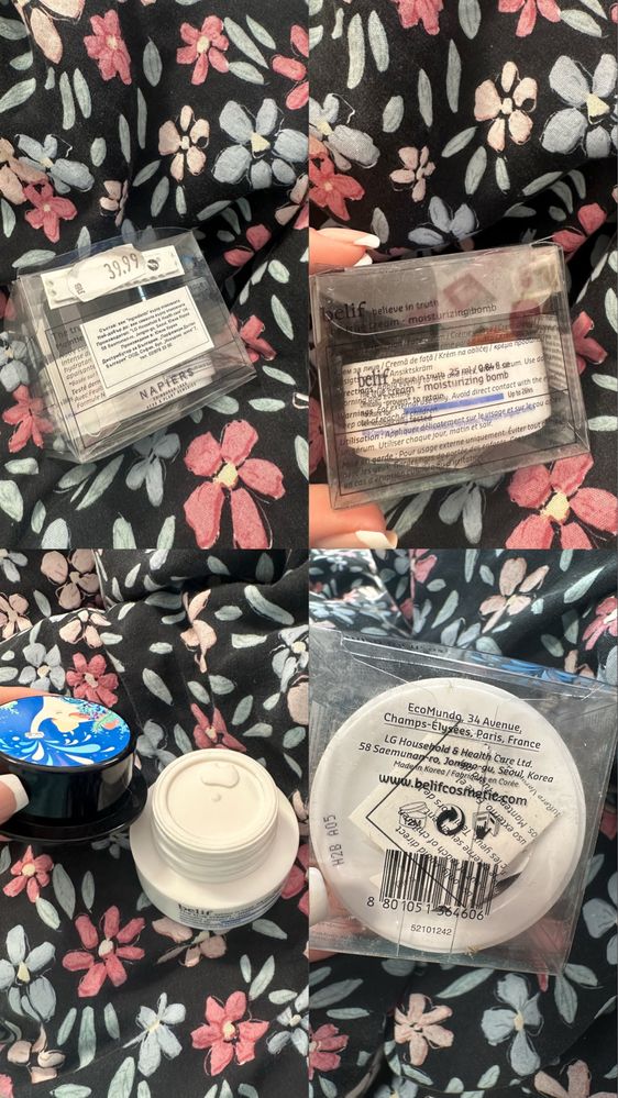 Козметика- mac, belif, clarins, natasha denona, too faced, huda beauty