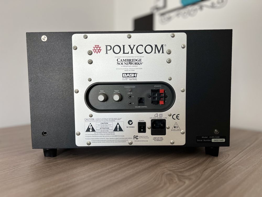 Subwoofer Polycom Cambridge Soundworks