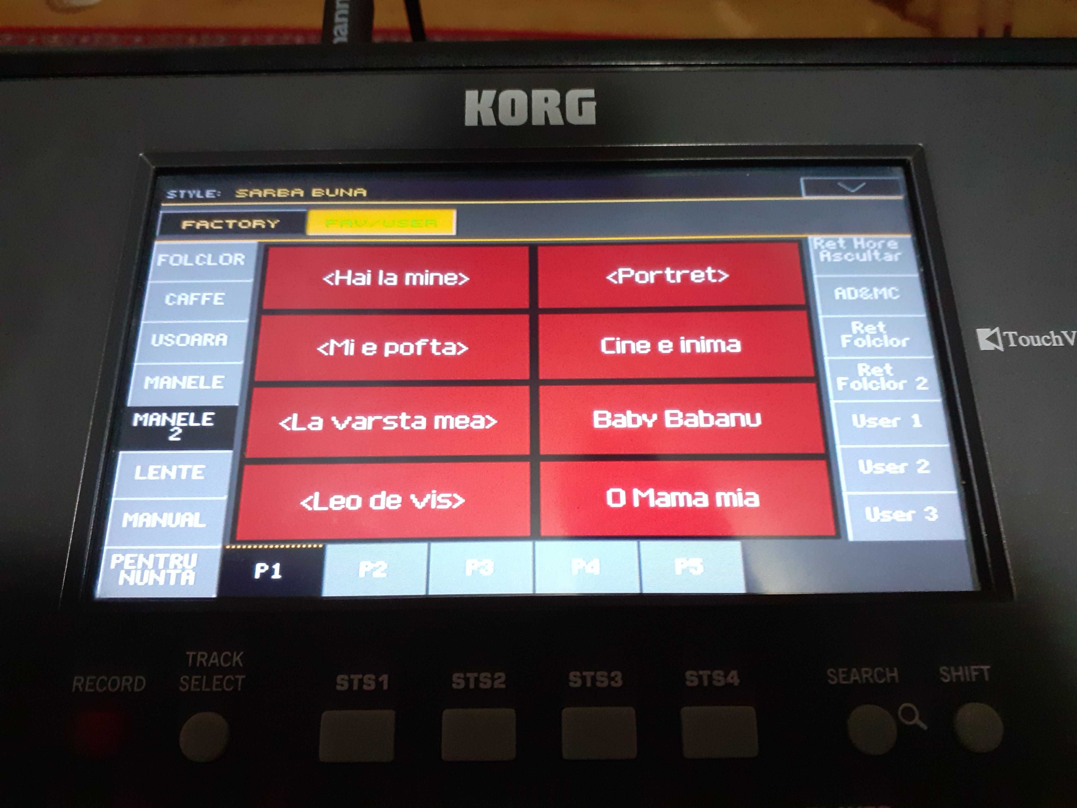 Orga korg pa 600