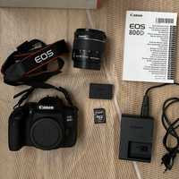 Фотокамера CANON EOS 800D Kit 18-55 черный фотоаппарат